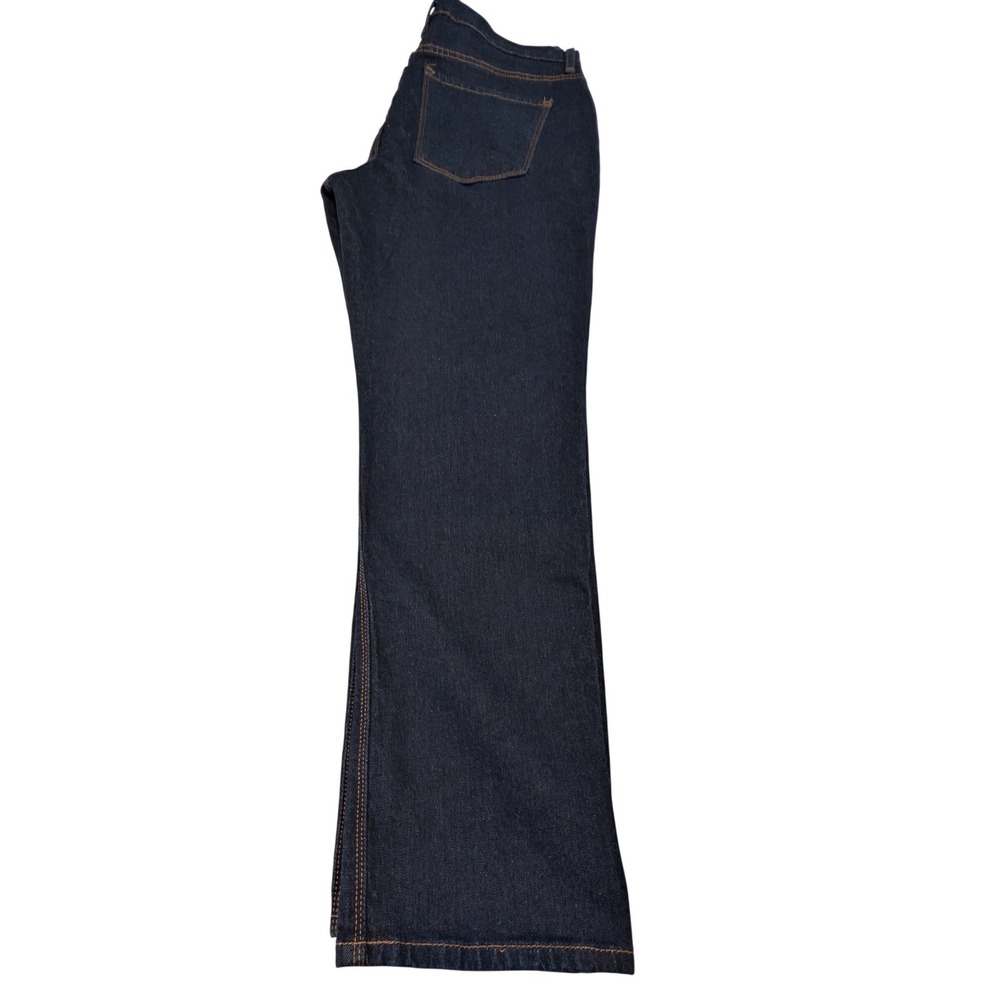 Mott & Bow Boyfriend Jeans 31x30 Ridge Rinse Indigo Dark Wash Denim